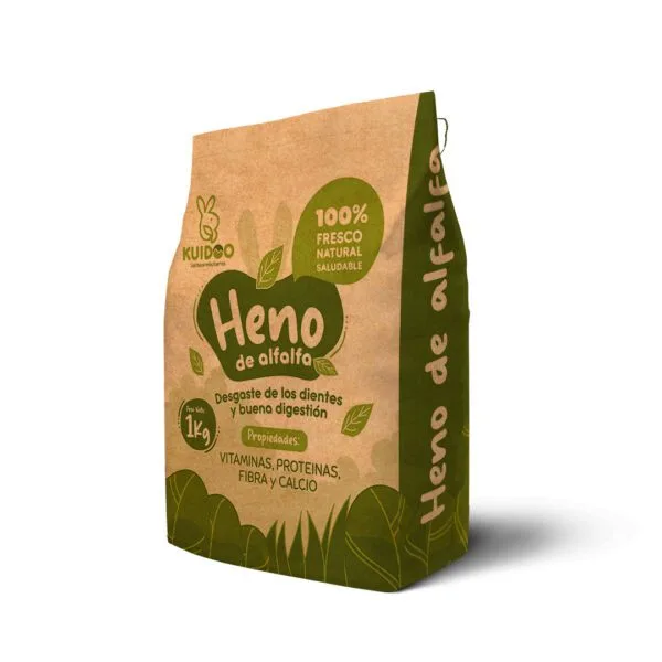Heno de Alfalfa Kuidoo 500 Gr