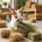 Es el heno de avena adecuado para todos los conejos